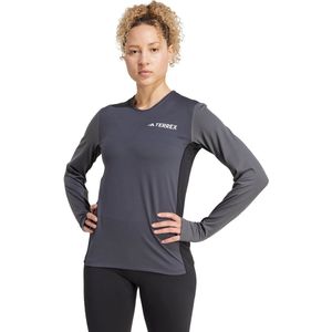 adidas - TERREX - Multi Synthetic Base Layer Longsleeve - Grijs - Dames