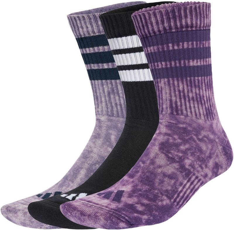 adidas - Sokken - Zwart - Polyester/Katoen - Drie Paar