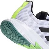adidas - Court Spec 2 - Tennisschoenen - Wit - Ademend Mesh - Rubberen Loopzool