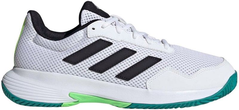 adidas - Court Spec 2 - Tennisschoenen - Wit - Ademend Mesh - Rubberen Loopzool