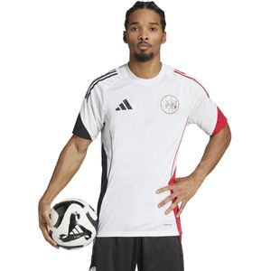 adidas Ajax Trainingsshirt 2025-2026 Wit Zwart Rood