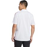adidas - Ajax Polo - Wit - 65% Gerecycled Polyester 35% Katoen
