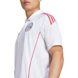 adidas - Ajax Polo - Wit - 65% Gerecycled Polyester 35% Katoen