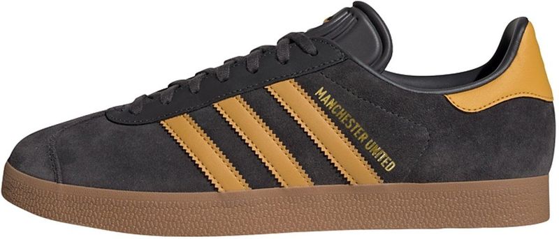 adidas - Gazelle - Sneakers - Zwart Geel Bruin - Manchester United
