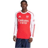 adidas - Arsenal Thuisshirt - Rood - 100% Gerecycled Polyester - Lange Mouwen