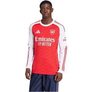adidas - Arsenal Thuisshirt - Rood - 100% Gerecycled Polyester - Lange Mouwen