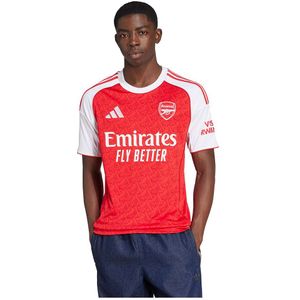 adidas - Arsenal Thuistenue 2025/26 - Voetbalshirt - Rood - Technische Stoffen