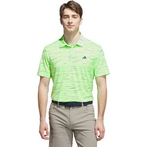 adidas - Ultimate365 Mesh Glimmer Print - Poloshirt - Groen - Heren