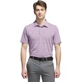 adidas - Ultimate365 Mini Bunker - Poloshirt - Paars - Heren