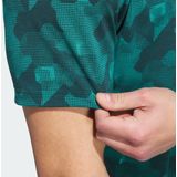 adidas - Performance Go-To Printed - Poloshirt - Groen - Heren