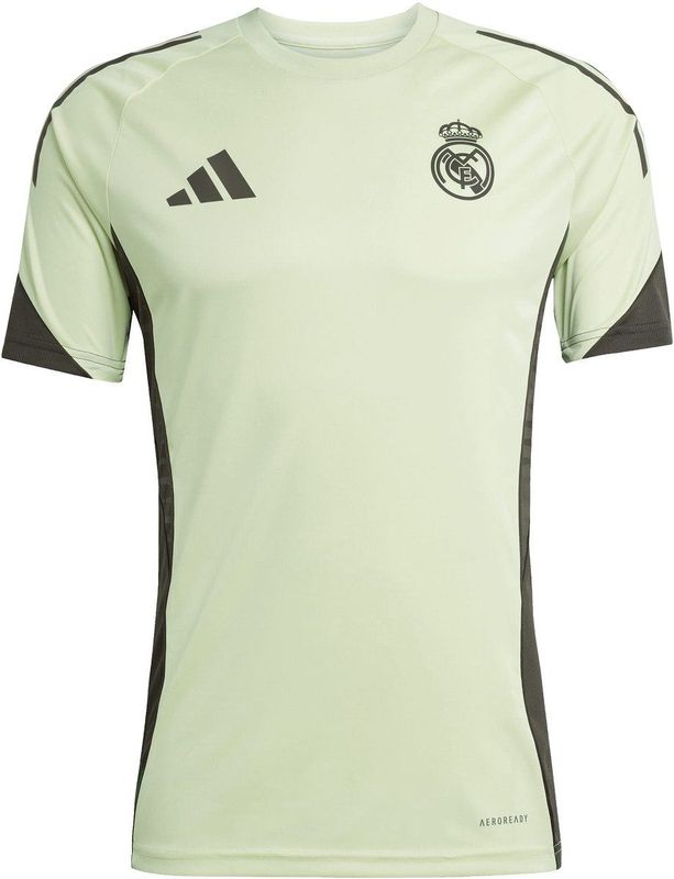 adidas - Real Madrid - Trainingsshirt - Lichtgroen Grijs - 2025-2026