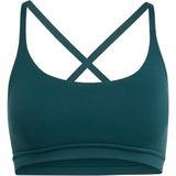 adidas - All Me Light-Support - Sportbeha - Groen - Dames
