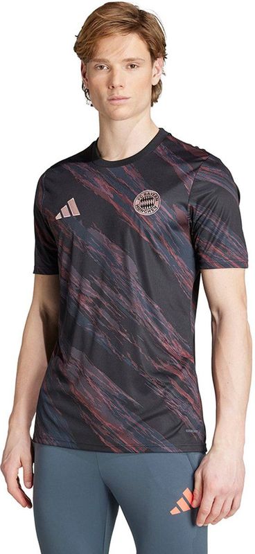 adidas - Prematch Shirt - Bayern München - Rood - Katoen