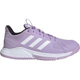 Badmintonschoenen - Powder Plum/Cloud White/Core Black - Vetersluiting - Laag