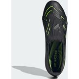 adidas - Predator League FT - Voetbalschoenen - Zwart Donkergrijs Neongeel - IJzeren Noppen