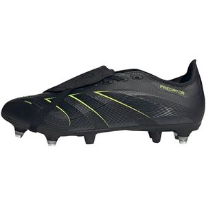 adidas - Predator League FT - Voetbalschoenen - Zwart Donkergrijs Neongeel - IJzeren Noppen