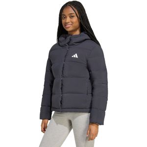 ADIDAS - Helionic - Outdoorjas - Zwart - Gewatteerde Korte Jas