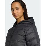 adidas - Essentials CLIMAWARM 3-Stripes Light Down Parka - Dames - Zwart