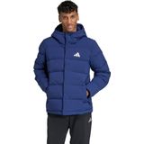 adidas SPORTSWEAR - Helionic - Sportjas - Donkerblauw - Gewatteerd Korte Jas
