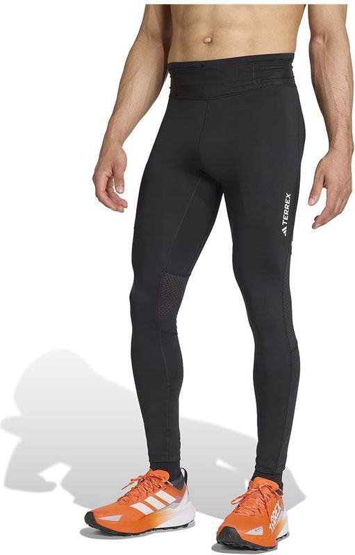 adidas - TERREX Xperior - Trail Running Leggings - Zwart - Aansluitende Pasvorm