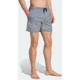 adidas - Sportswear Seersucker Stripy - Zwemshort - Wit - 5-Inch