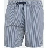 adidas - Sportswear Seersucker Stripy - Zwemshort - Wit - 5-Inch