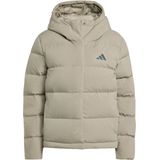 adidas Sportswear Helionic CLIMAWARM Donsjack met Capuchon - Dames - Groen- XS