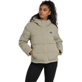 adidas Sportswear Helionic CLIMAWARM Donsjack met Capuchon - Dames - Groen- XS