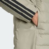 Essentials CLIMAWARM 3-Stripes Light Down Parka met Capuchon