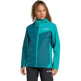 adidas - TERREX Multi 2.5L RAIN.RDY Jack - Dames - Groen