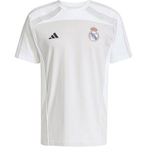 adidas - Real Madrid Urban Purist - T-Shirt - Lichtgrijs - 70% Katoen, 30% Gerecycled Polyester