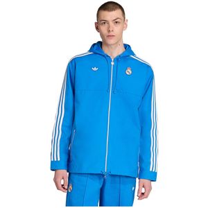 Real Madrid - Terrace Icons - Parka - Blauw
