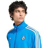 adidas - Real Madrid Terrace Icons - Trainingsjack - Blauw Wit