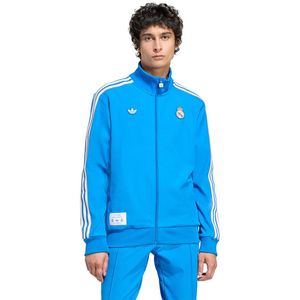 adidas - Real Madrid Terrace Icons - Trainingsjack - Blauw Wit
