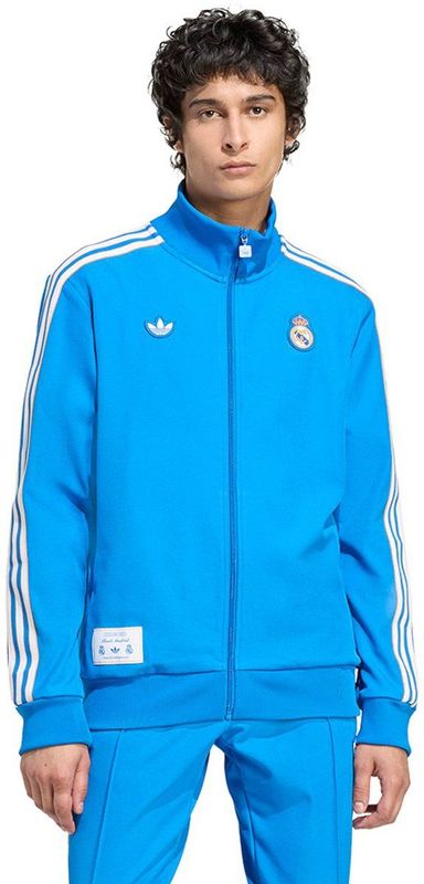 adidas - Real Madrid Terrace Icons - Trainingsjack - Blauw Wit