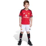 adidas - Manchester United Minikit - Voetbaltenue - Rood - 100% Gerecycled Polyester