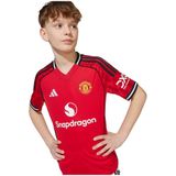 adidas - Manchester United Thuisshirt - Rood - 100% Gerecycled Polyester