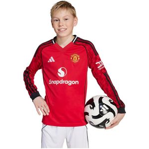 adidas - Manchester United 25/26 - Thuis Langmouw T-shirt - Junior