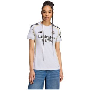 adidas - Real Madrid - Dames Thuisshirt - Wit - Polyester