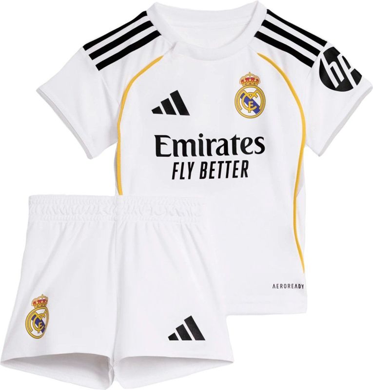 Real Madrid - Mini-thuisset - Baby - Wit - Katoen