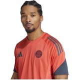 adidas - Bayern München - Trainingsshirt - Oranje Donkergrijs - 100% Gerecycled Polyester