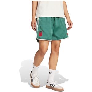 adidas - Korte Broeken - Groen - 100% Polyester - Losvallende Pasvorm