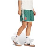 adidas - Korte Broeken - Groen - 100% Polyester - Losvallende Pasvorm
