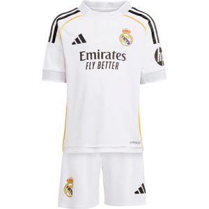 adidas - 2025-2026 Home Mini Kit - Voetbaltenue - Wit - 100% Gerecycled Polyester, AEROREADY Technologie
