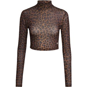 Adidas - Leopard Long Sleeve Top - T-shirt - Multi