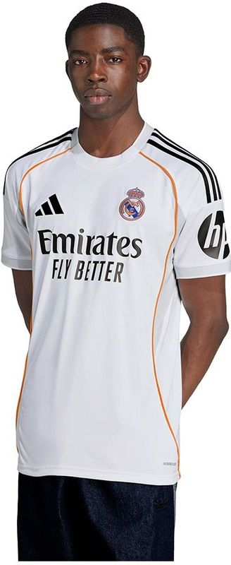 adidas - Real Madrid - Thuisshirt - Wit - 100% Gerecycled Polyester