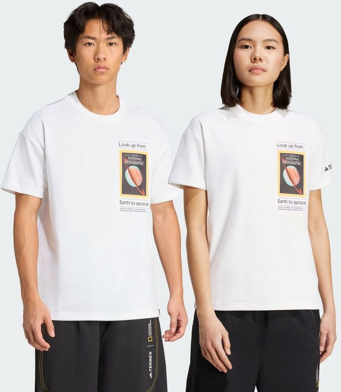 adidas - National Geographic UF AEROREADY - T-shirt - Wit