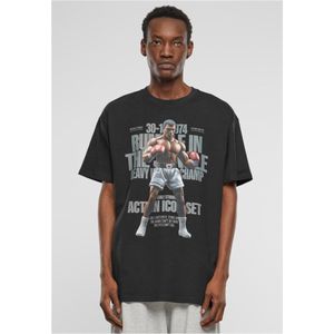 Mister Tee Upscale - Rumble Heavy Oversize Heren T-shirt - Zwart