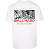 Mister Tee Upscale - Ball Hard Heavy Oversize Heren T-shirt - Wit