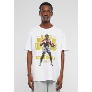 Mister Tee Upscale - Rumble Heavy Oversize Heren T-shirt Wit